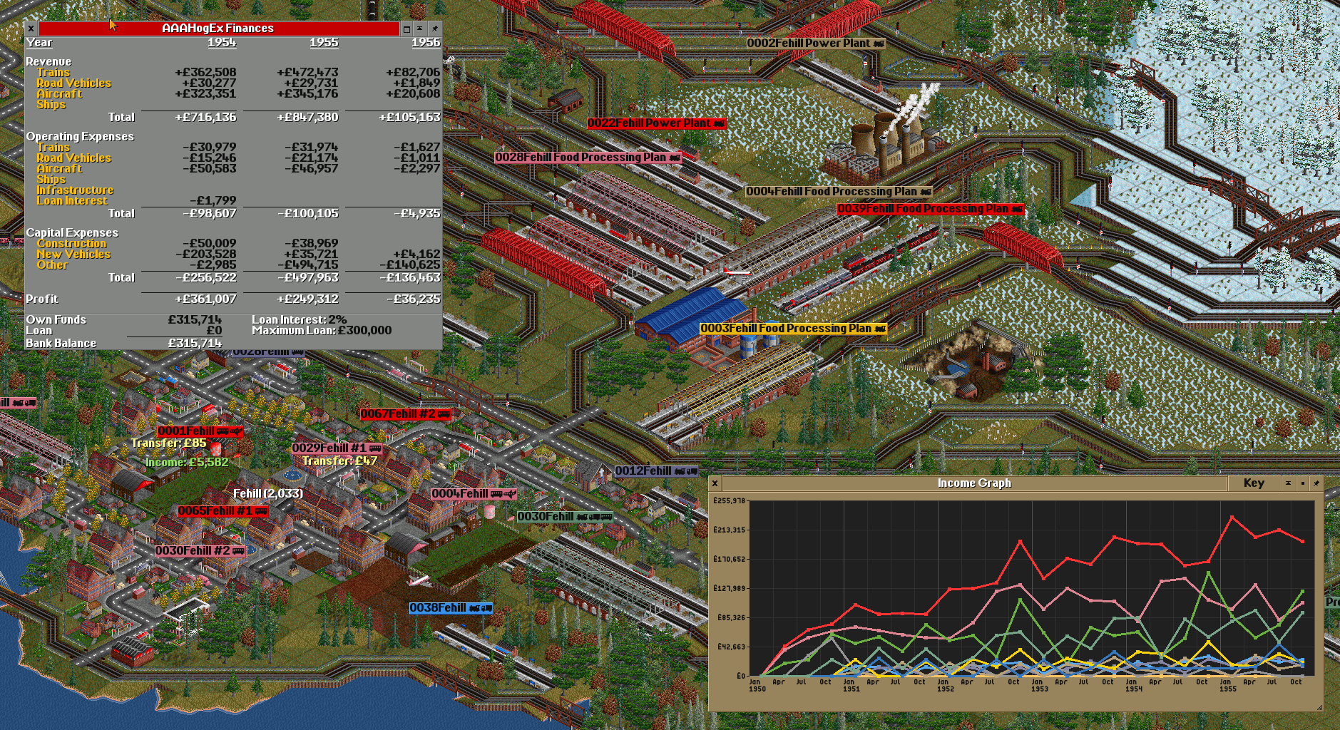 OpenTTD live map preview